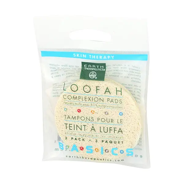 LOOFAH COMPLEXION DISCS 3 PACK 6