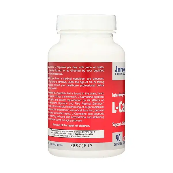 L-Carnosine 500 MG, 90 capsules 2