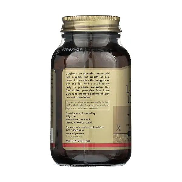 L-LYSINE 1000 MG TABLETS , 50 tablets 5