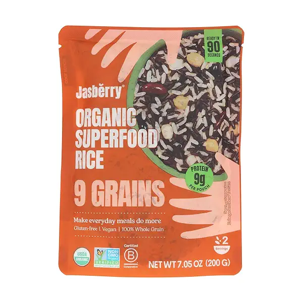 ORGANIC READY-TO-EAT SUPERFOOD RICE - 9 GRAINS, 7.05 oz 1