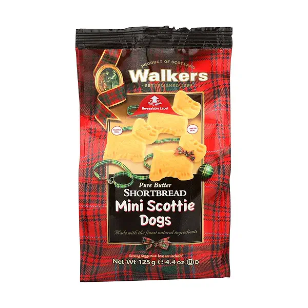 PURE BUTTER SHORTBREAD COOKIES MINI SCOTTIE DOGS BAG 3
