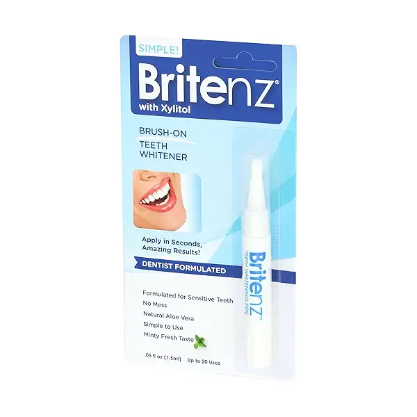 TEETH WHITENING PEN TRAVEL IZE WITH ALOE & XYLITOL, 0.05 fl oz 2