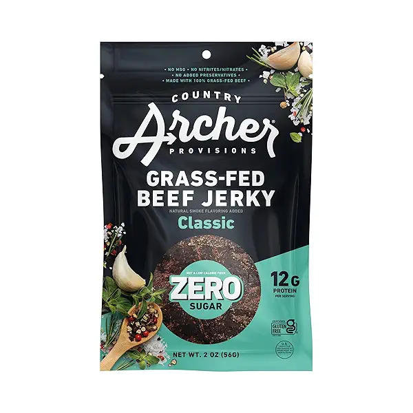2oz Zero Sugar Classic Beef Jerky 1