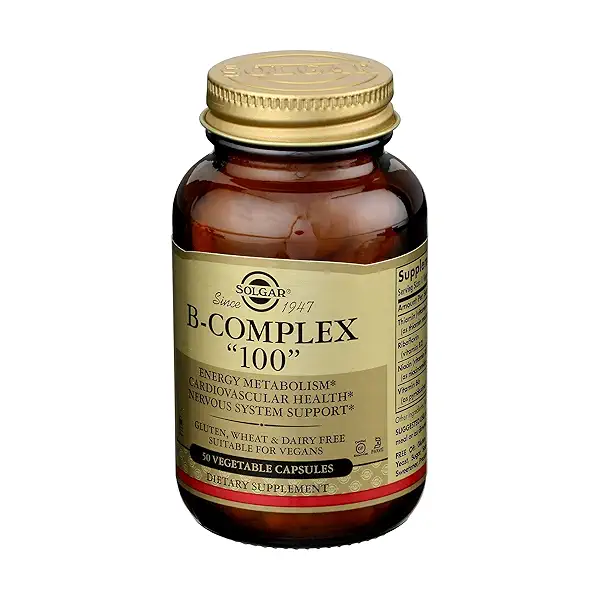 B-COMPLEX "100", 50 vegetable capsules 4