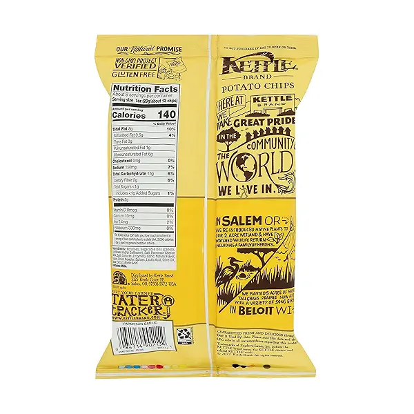 KETTLE COOKED POTATO CHIPS, 7.5 oz 2