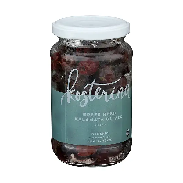 ORGANIC GREEK HERB KALAMATA OLIVES, 6.7 oz 5