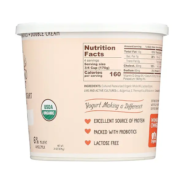ORGANIC ICELANDIC STYLE SKYR YOGURT, 24 oz 12