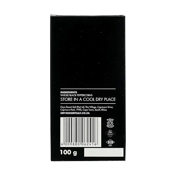 ORYX BLACK PEPPER GRINDER REFILL, 100 g 7
