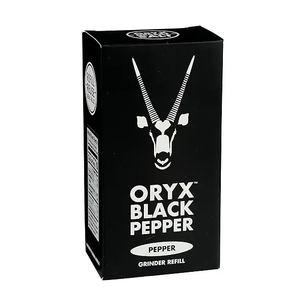 ORYX BLACK PEPPER GRINDER REFILL, 100 g 8