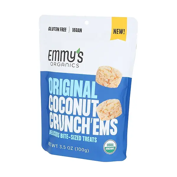 ORIGINAL COCONUT CRUNCH'EMS, 3.5 oz 9