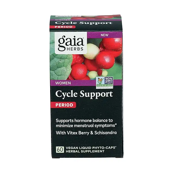 PERIOD CYCLE SUPPORT, 60 vegan liquid phyto-caps 5