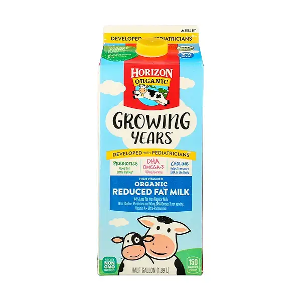 HO ORG UP 2% MILK DHA CHOL 64OZ 6CT CA, 1.89 l 1