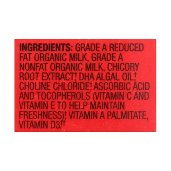 HO ORG UP 2% MILK DHA CHOL 64OZ 6CT CA, 1.89 l 8