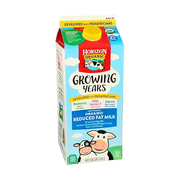 HO ORG UP 2% MILK DHA CHOL 64OZ 6CT CA, 1.89 l 12