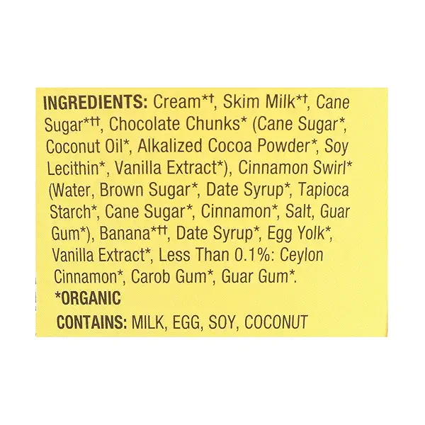 ORGANIC ICE CREAM, 14 fl oz 8