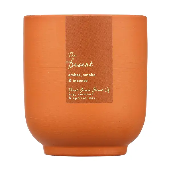 CANDLE, ORIGINS & ELEMENTS, THE DESERT, TERRACOTTA, 8 OZ, 4 UNIT MASTER, 7.5 oz 1