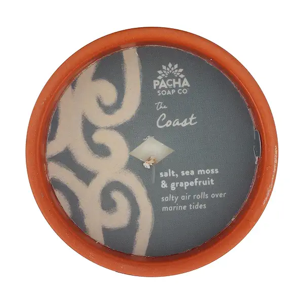 CANDLE, ORIGINS & ELEMENTS, THE COAST, TERRACOTTA, 8 OZ, 4 UNIT MASTER, 7.5 oz 10