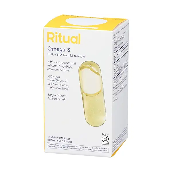 OMEGA 3-DHA, 30 vegan capsules 3