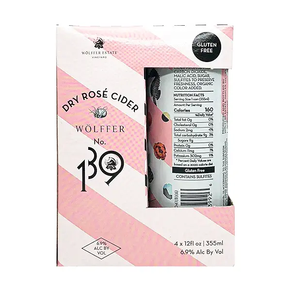 139 Dry Rose Cider 4pk Cans 2