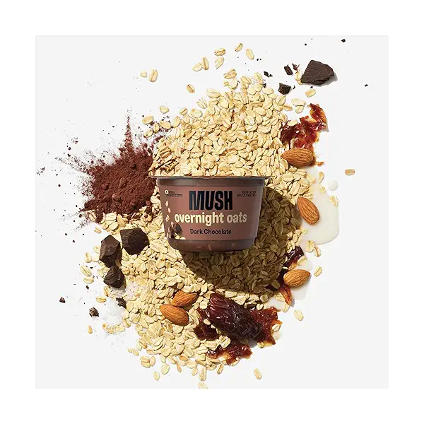 Dark Chocolate Overnight Oats, 5 oz 4