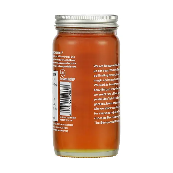 American Raw Wildflower Honey, 12 oz 2