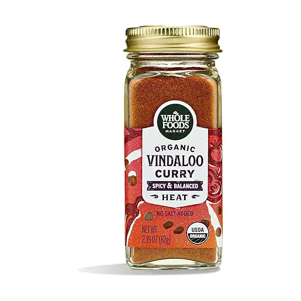 Organic Vindaloo Curry Seasoning, 2.19 oz 1