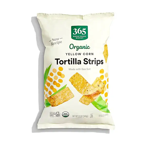 Organic Yellow Corn Tortilla Strips, 12 oz 1