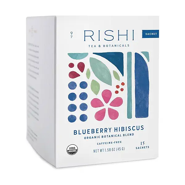 BLUEBERRY HIBISCUS TEA BAG, 1.58 oz 1