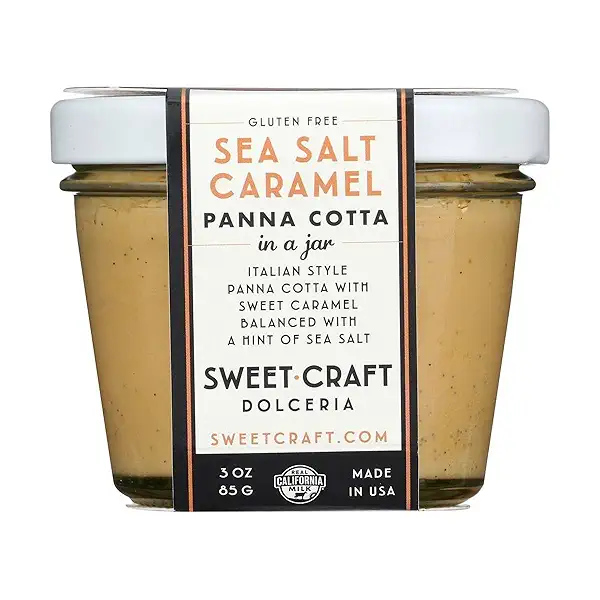 Sea Salt Caramel Panna Cotta, 3 oz 1