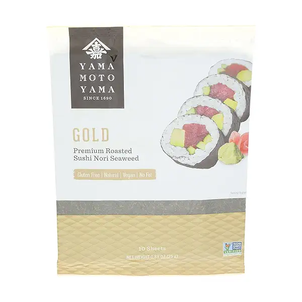 YMY SUSHI NORI SEAWEED GOLD, 0.88 oz 11