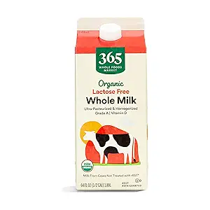 Organic Lactose Free Whole Milk, 64 fl oz (.5 gal)