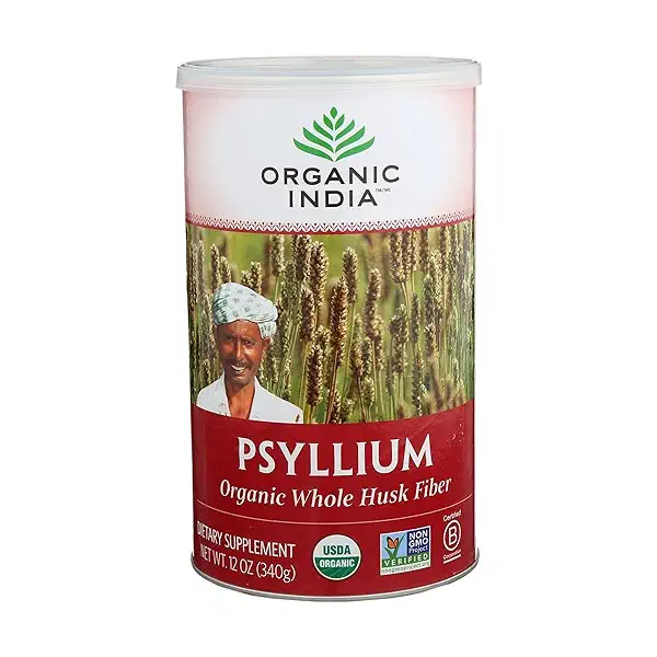 Organic Whole Husk Psyllium, 12 oz 1