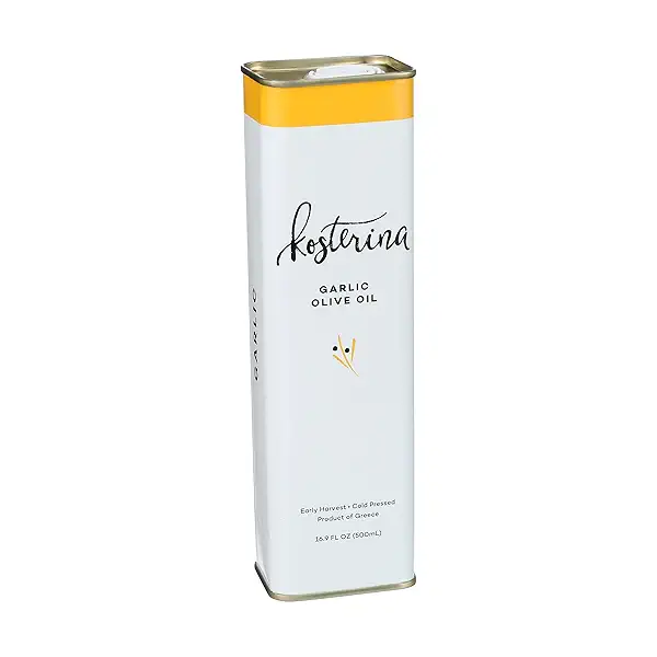 GARLIC OLIVE OIL TIN 12