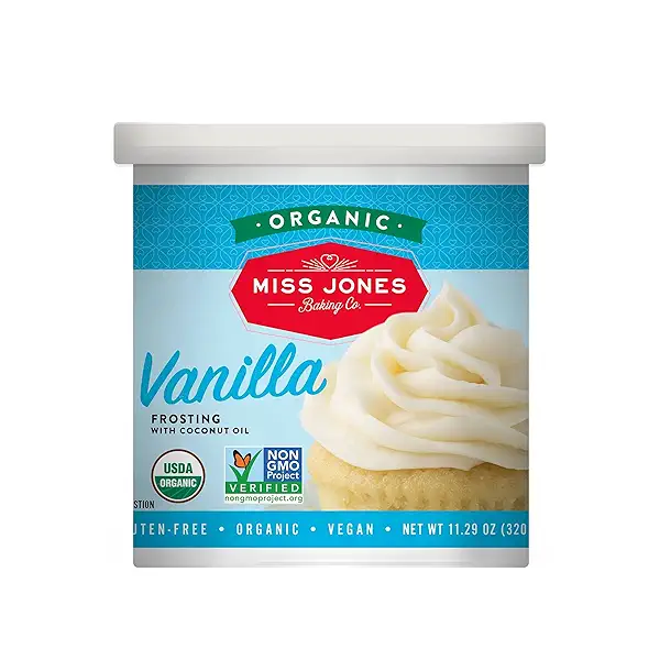 Organic Vanilla Frosting, 11.29 oz 2