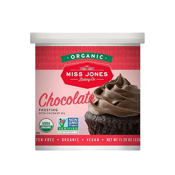 Organic Chocolate Frosting, 11.29 oz 3