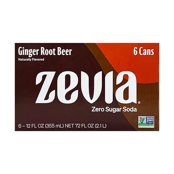 Zero Calorie Ginger Root Beer, 72 fl oz 3