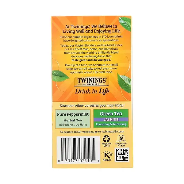 Lemon Ginger Tea, 1.06 oz 2
