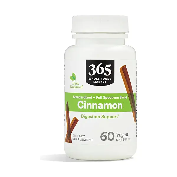 Cinnamon, 60 vegan capsules 3