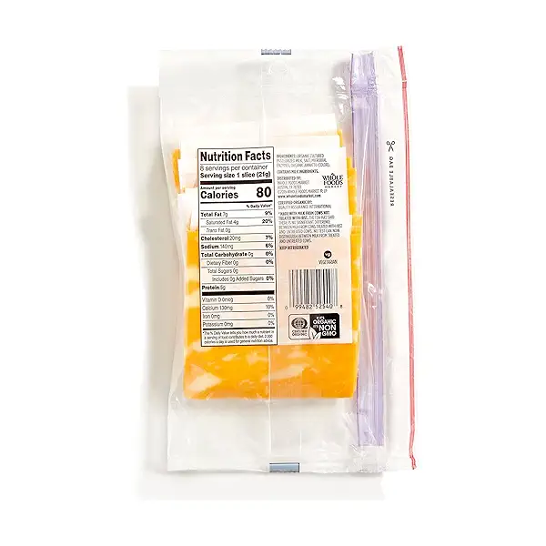 Organic Sliced Colby Jack Cheese, 6 oz 2