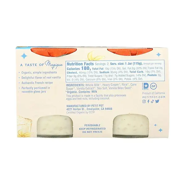 2 pack - Rice Pudding, 3.5 oz 4