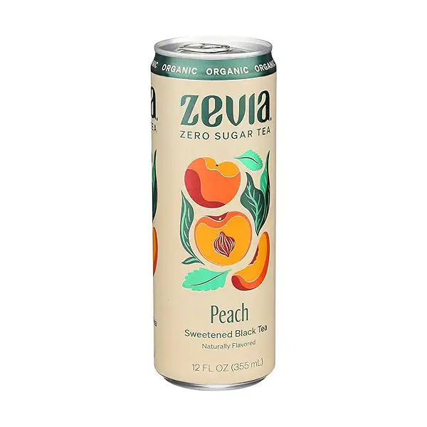 Organic Tea Black Tea Peach, 12 fl oz 4