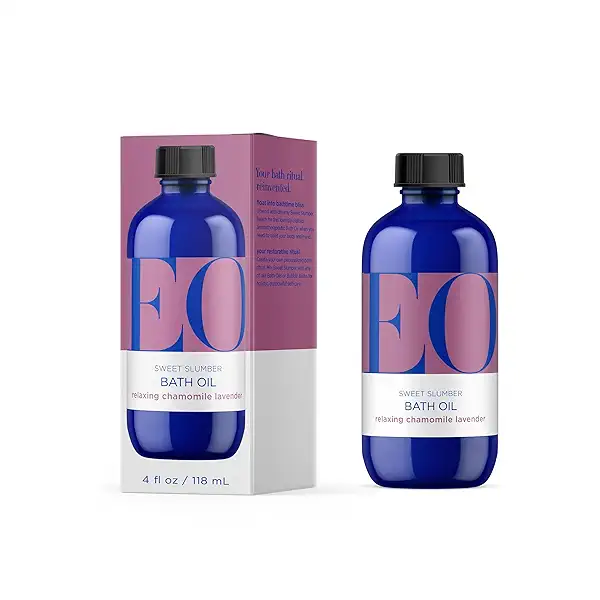 EO BATH OIL SWEET SLUMBER IN CHAMOMILE LAVENDER 4 FL OZ 1