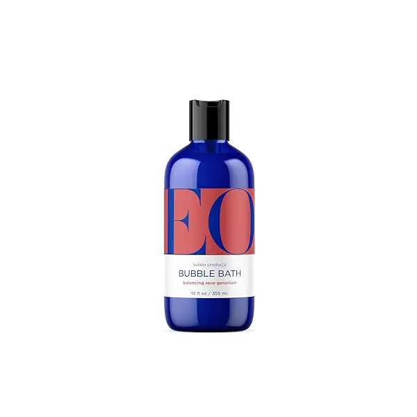 EO BUBBLE BATH WARM EMBRACE IN ROSE GERANIUM 12 FL OZ 1