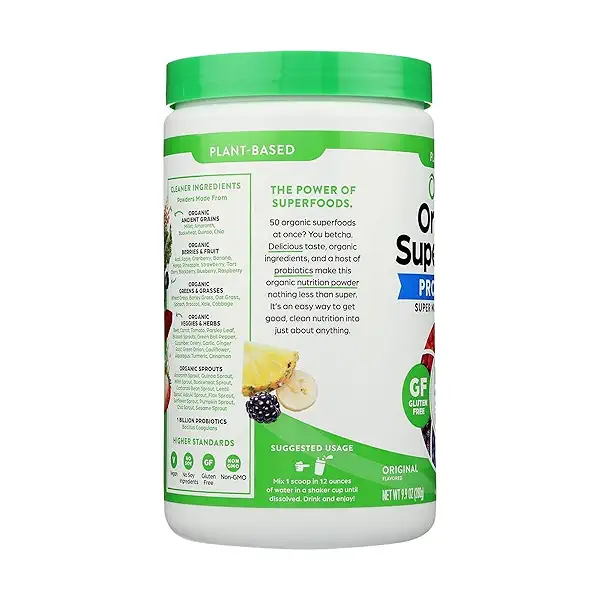 Original Organic Superfoods Super Nutrition Powder, 0.62 lb 2