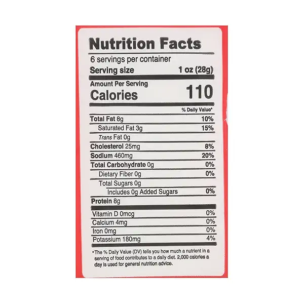 Preservative Free Sliced Chub Salami - Toscano 7
