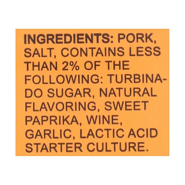 Preservative Free Sliced Chub Salami - Calabrese 6