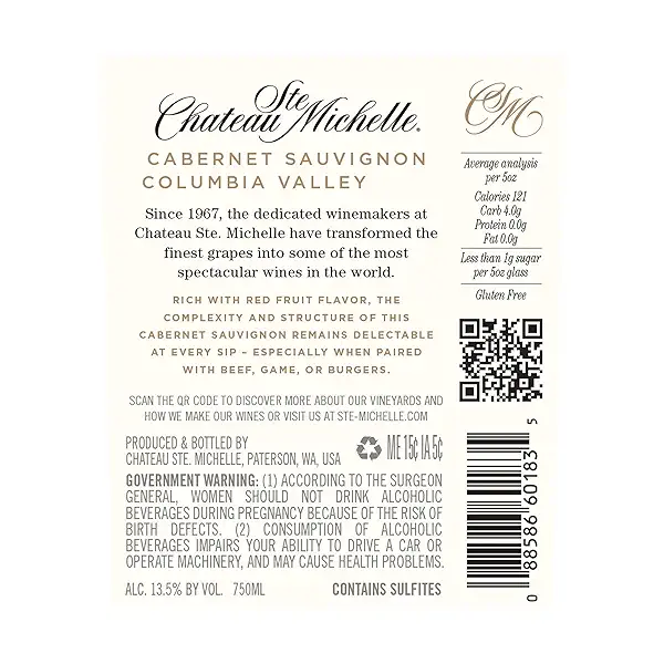 Cabernet Sauvignon 750ml 2