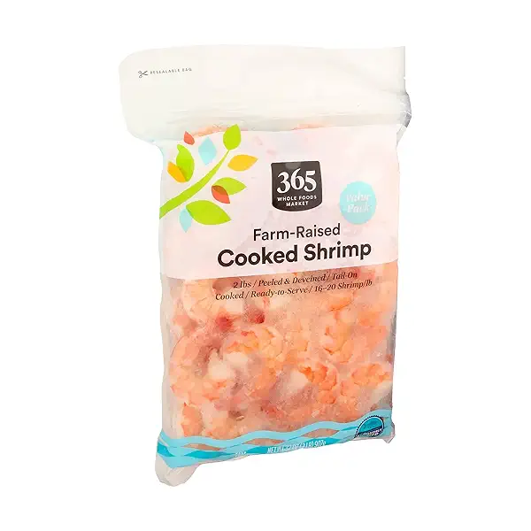 Cp Shrimp Farm Raised Cooked Tail On 16 20 Fl Oz 2