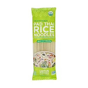Organic Traditional Pad Thai Rice Noodles, 8 oz