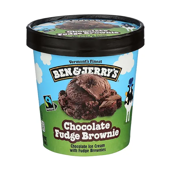 Chocolate Fudge Brownie Ice Cream, 1 each 2
